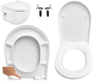 Meridian Nexo WC doska s pomalým zatváraním Iryda universal U duroplast