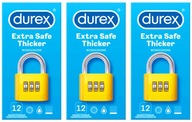 DUREX EXTRA BEZPEČNÉ KONDÓMY Krabička 36 ks.