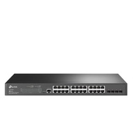 Switch pre RACK skrinku TP-Link 28p TL-SG3428 (24x1000Mbit 4xSFP)