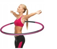 Hula hoop klasik ALAKAYA 85 cm ružová