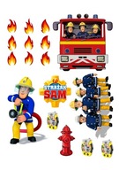 Fondánová potlač na tortu Fireman Sam