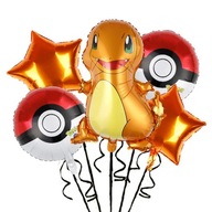 POKEMON BALÓN SET Charmander DEKORÁCIA hélium 5s