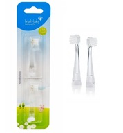 BRUSH-BABY Tipy BabySonic PRO 0-18 mesiacov 2 ks