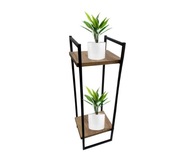 STOJAN NA KVETY NA KVETY LOFT DREVO+KOV 70cm