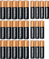 Duracell Alkalické batérie AA 15 ks + AAA 10 ks