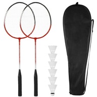 9-v-1 BADMINTON SET, BADMINTONOVÉ RAKETY, STRELEČKY