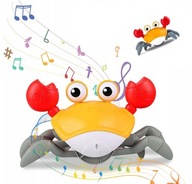 Hračka Baby Crab s hudbou nabáda k plazeniu