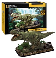 3D puzzle T-REX Dinosaur 52 dielikov National Geographic