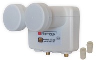 Konvertor OPTICUM MONOBLOCK-TWIN, 2 satelity, 2 tunery