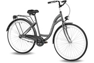 Bicykel Orlando City 28 1 speed 18 palcov sivý