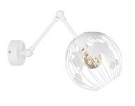 NÁSTENNÁ LAMPA GLOBUS BALL WHITE môže byť LED