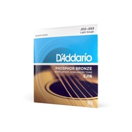 Struny na akustickú gitaru D'Addario EJ16 12-53