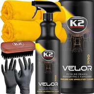 K2 VELOR PRO TEKUTINA NA UMÝVANIE A PUZIŤ ČALÚNENIE, ČALÚNENIE, AURON BRUSH