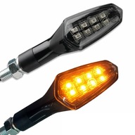 LED silné 2 ks motocyklové smery Yamaha Honda Kaw