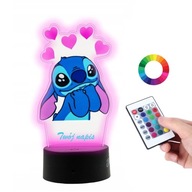 UV stolná lampa Led soška Rozprávka Lilo a Stitch Darček pre dieťa