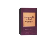 Abercrombie Fitch Authentic Night Woman parfumovaná voda 100 ml