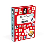 Magnetibook Poľská abeceda magnetické puzzle, pre deti 3+, Janod