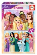 Educa Puzzle 2 x 100 Disney princezien