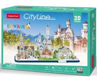 3D puzzle Cityline Bavaria