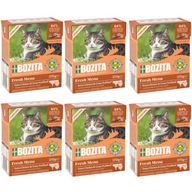 Bozita Cat sterilizovaná extra kuracím hovädzím mäsom v želé 6 x 370 g