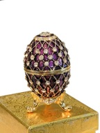 NÁDHERNÉ VAJECKO VAJÍČKO AKO FABERGE COX rytec