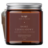 Sójová sviečka s vôňou CHOCOLATE SHAKE 120ml.