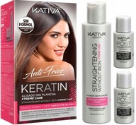 KATIVA KERATIN XTREME CARE KERATINOVÁ ROVNAČNÁ SADA