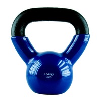 KETTLEBELL LIATIENOVÁ HMOTNOSŤ, VINYLOVÁ Činka S RUKOVOU 6 KG HMS