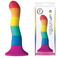 Dúhové dildo, farby dúhy, farebný silikón