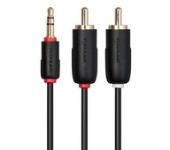 Audio kábel Techlink Jack 3,5 mm - 2x RCA 3 metre