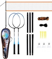 NILS BADMINTON SET, Okenice, SIEŤ, RAKETY