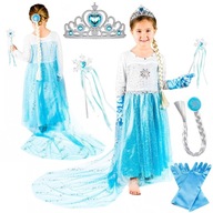 Kostým ELSA Kostým ELSA Frozen Frozen DRESS COSTIUM