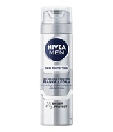 NIVEA MEN Pena na holenie Silver Protect 200 ml