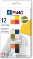 Fimo Soft 12x25g Prírodné farby