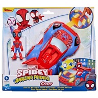 SPIDEY AMAZING FRIENDS TECH WEB FIGURE svetlo vozidla + zvuk 501S405