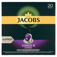 Jacobs Lungo Intenso Mletá káva v kapsuliach 104g