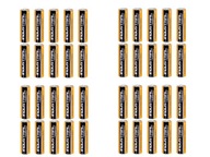 40x Duracell Industrial alkalická AAA R3 1,5V batéria