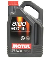 Motorový olej syntetický Motul 8100 Eco-lite 5 5W-30