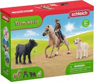 SCHLEICH 42578 KOVBOJSKÉ DOBRODRUŽSTVÁ JAZDEC NA KONI