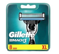 GILLETTE MACH3 NÁHRADNÉ VLOŽKY BLADES BLADES 8 ks XL