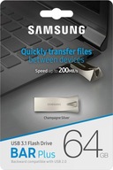 Flash disk Samsung BAR Plus USB3.1 64GB Champaign