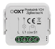 OXT Mini reléový okruh 1 bez N ZigBee TUYA 10A