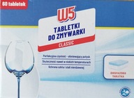 W5 classic FAMILY tablety do umývačky riadu 60 ks