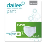 Absorpčné nohavičky pre seniorov na noc Dailee Pant Super L