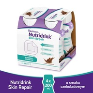 Nutridrink Skin Repair, čokoládová príchuť, 4 x 200 ml