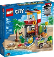 LEGO City 60328 LIFEGUARD BEACH PLÁŽOVÝ DOM