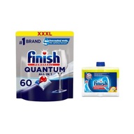 FINISH Quantum All-in-1 60 kusov + čistič 250 ml