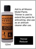 MISSION MODELS MMA-003 Riedidlo / Airbrush Cleaner 120ml