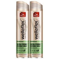 Wellaflex Flexibilný ultra lak na vlasy 250 ml x2