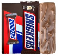 SNICKERS tyčinka s karamelom a orechmi 40 x 50g